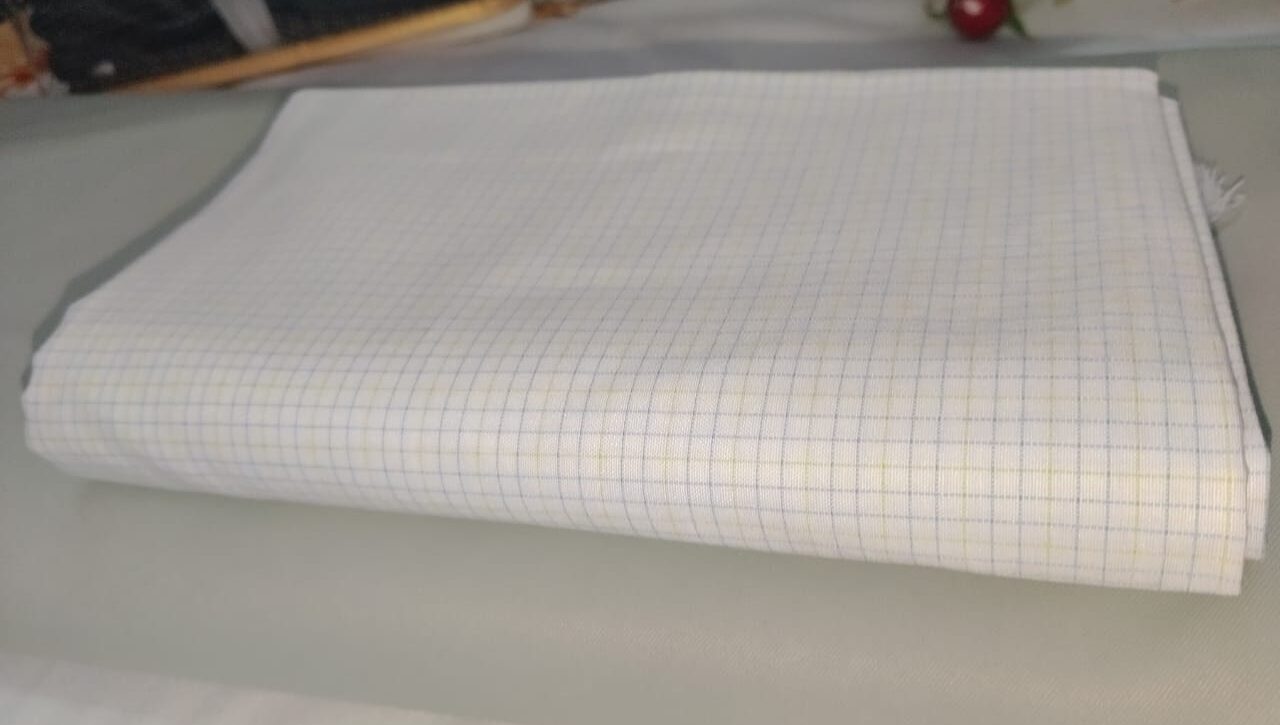 SR TEXOFAB Office Wear Shirt Fabric