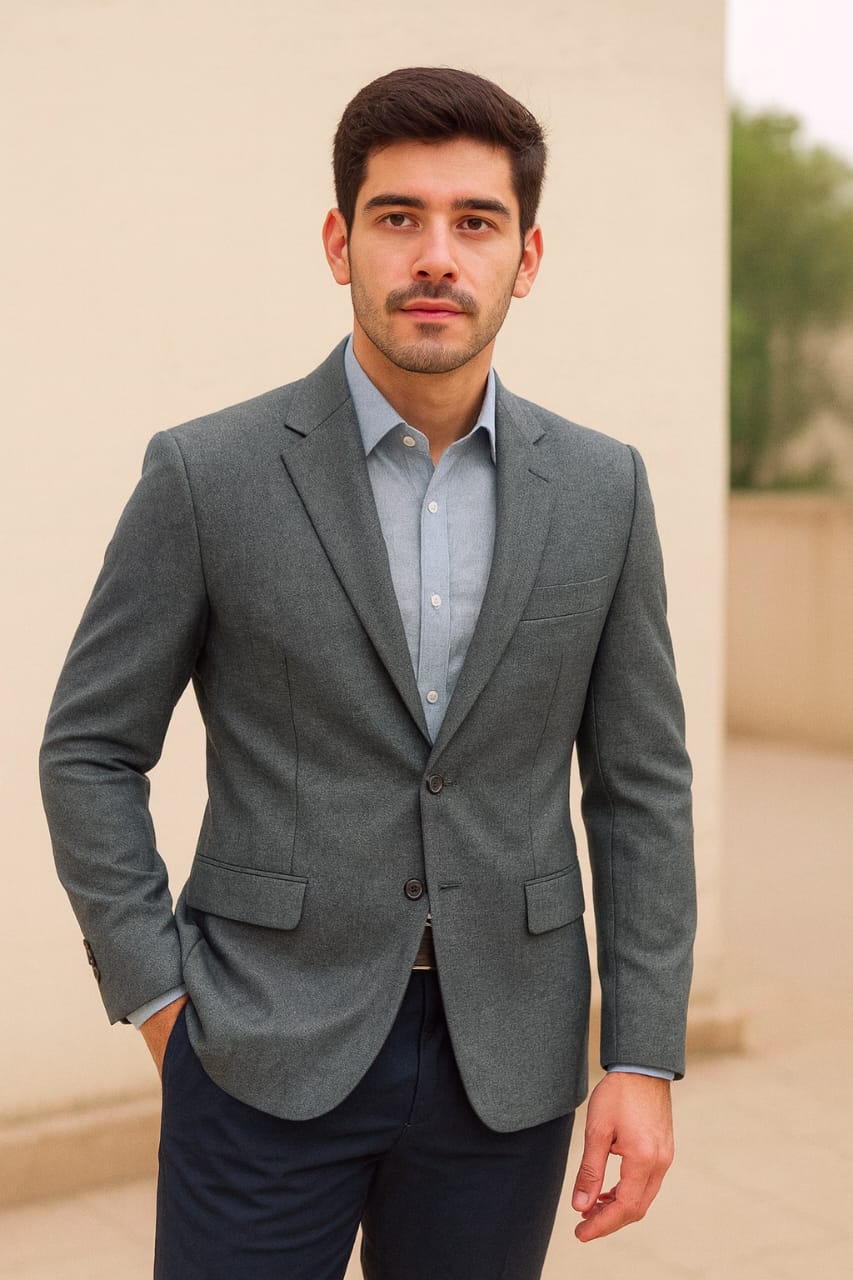 SR TEXOFAB Woolen Suit Fabric